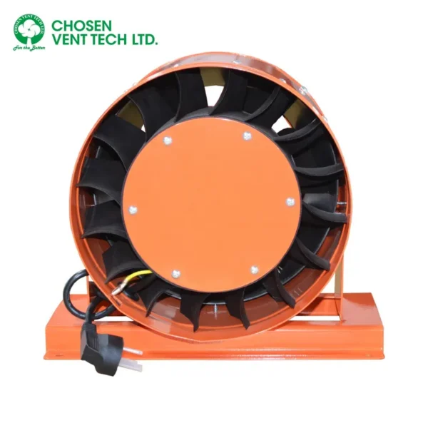 Inline Duct Fan, 110-120V, Metal - view 6