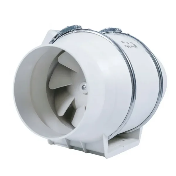 Inline Duct Fan, 110/220V, 60/50Hz, 100/125/150mm, Axial - view 4