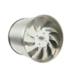 Inline Duct Fan, 110-240, Stainless Steel