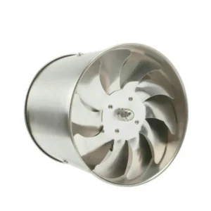 Inline Duct Fan, 110-240, Stainless Steel