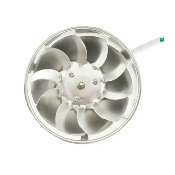 Inline Duct Fan, 110-240, Stainless Steel - view 2