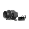 Inline Duct Fan, 110-240V, 50/60Hz, 70W, Plastic