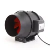 Inline Duct Fan, 110-240V, 6"