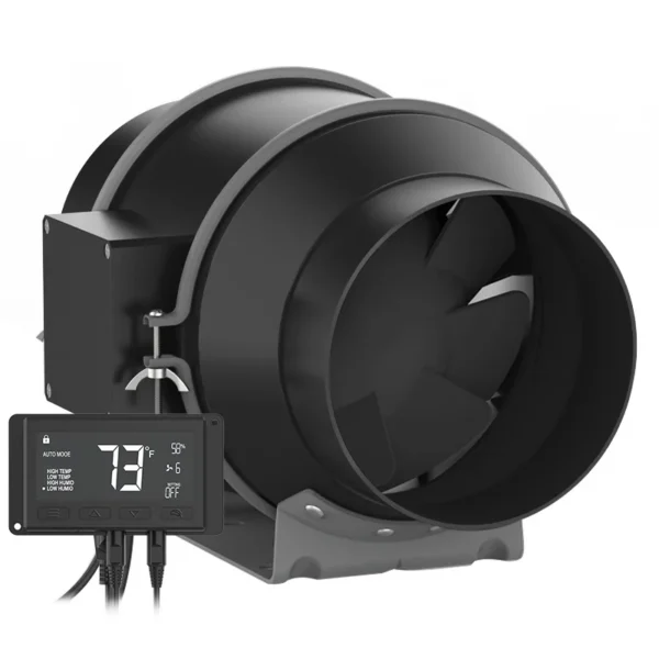 Inline Duct Fan, 110V/220V/230V, 4" - view 3