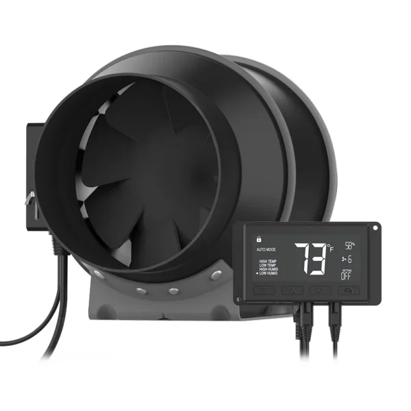 Inline Duct Fan, 110V/220V/230V, 4" - view 4