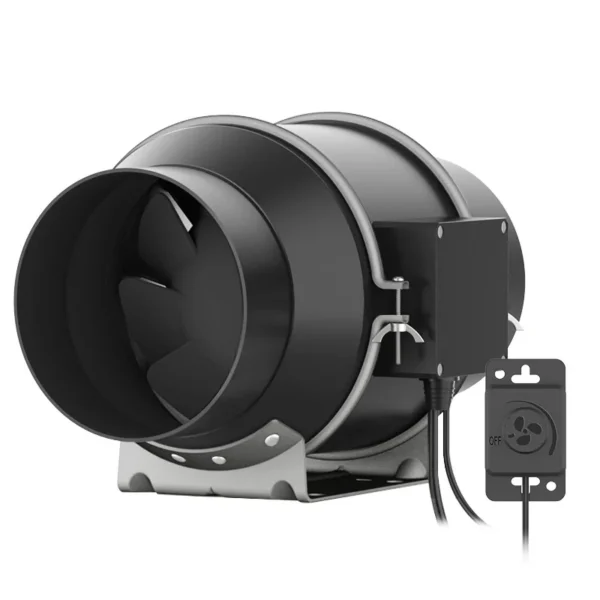 Inline Duct Fan, 110V/220V/230V, 4" - view 6