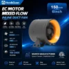 Inline Duct Fan, 110V, Electric