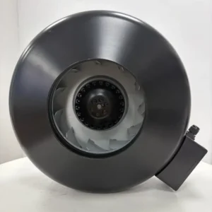 Inline Duct Fan, 115/120V, 60Hz, Stainless Steel, 2490RPM
