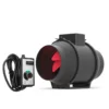 Inline Duct Fan, 120V, Electric - view 2