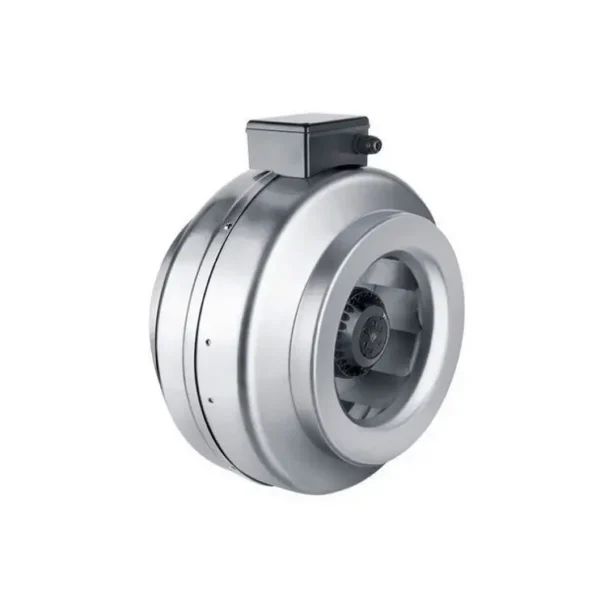 Inline Duct Fan, 125mm, Aluminium, Centrifugal, Wall - view 6