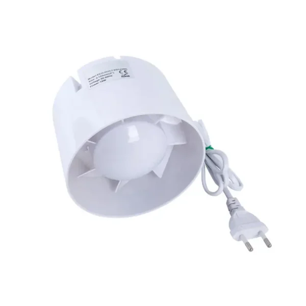 Inline Duct Fan, 150mm, 18W, Copper - view 6