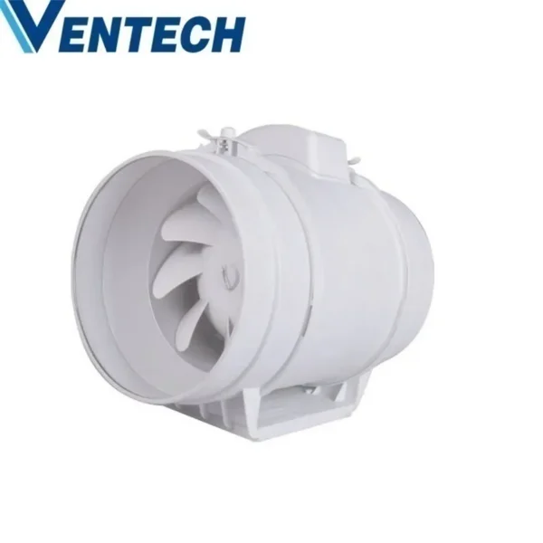 Inline Duct Fan, 150mm, Aluminum, 240v
