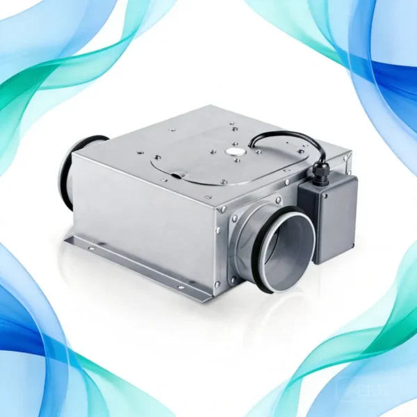 Inline Duct Fan, 180CFM, HVAC