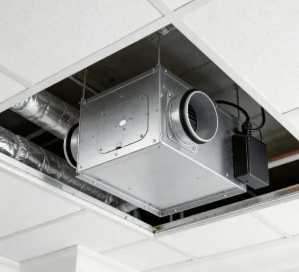 Inline Duct Fan, 180CFM, HVAC - view 5