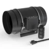 Inline Duct Fan, 200mm, 1411, 10-Speed, PWM