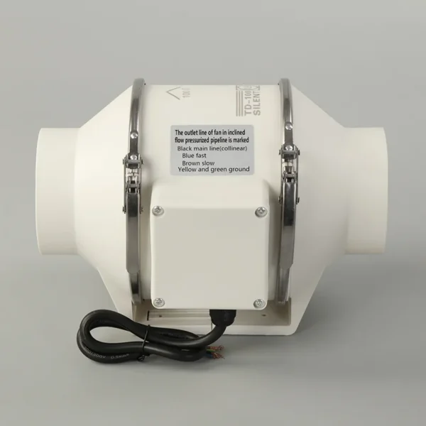 Inline Duct Fan, 200mm, Axial - view 2