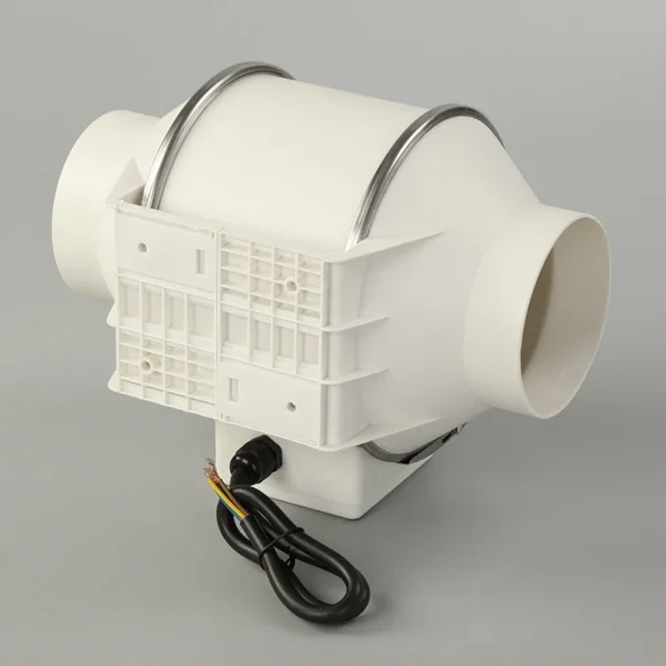Inline Duct Fan, 200mm, Axial - view 4