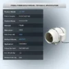 Inline Duct Fan, 202m3/h, 28W(0.04hp) - view 6