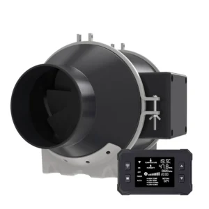 Inline Duct Fan, 205CFM, HVAC