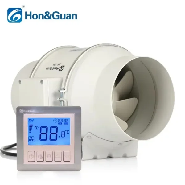Inline Duct Fan, 220~240V, 220-240V, Electric