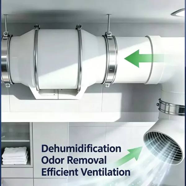Inline Duct Fan, 220-240V, ≤500 - view 3