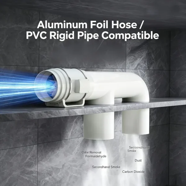 Inline Duct Fan, 220-240V, ≤500 - view 4