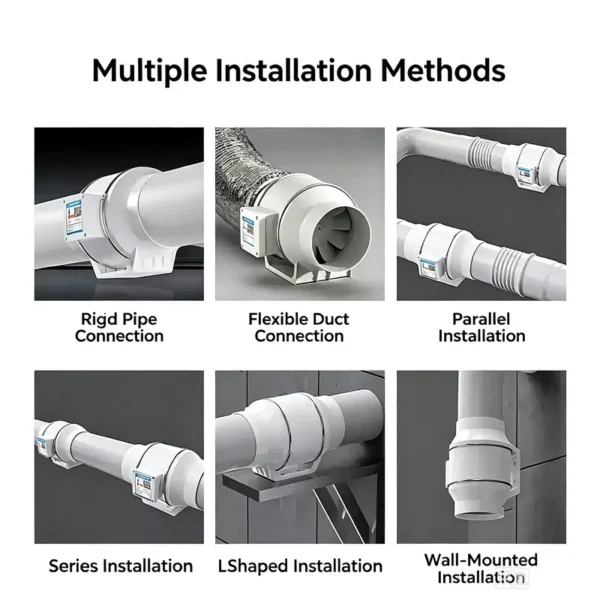 Inline Duct Fan, 220-240V, ≤500 - view 5