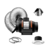 Inline Duct Fan, 220 V, 200 cmh