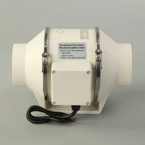 Inline Duct Fan, 220V/110V, 220 V, Electric - view 2