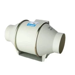 Inline Duct Fan, 220V, 145mm, Plastic