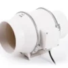 Inline Duct Fan, 220V, 145mm, Plastic - view 2
