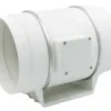 Inline Duct Fan, 220V, 145mm, Plastic - view 4