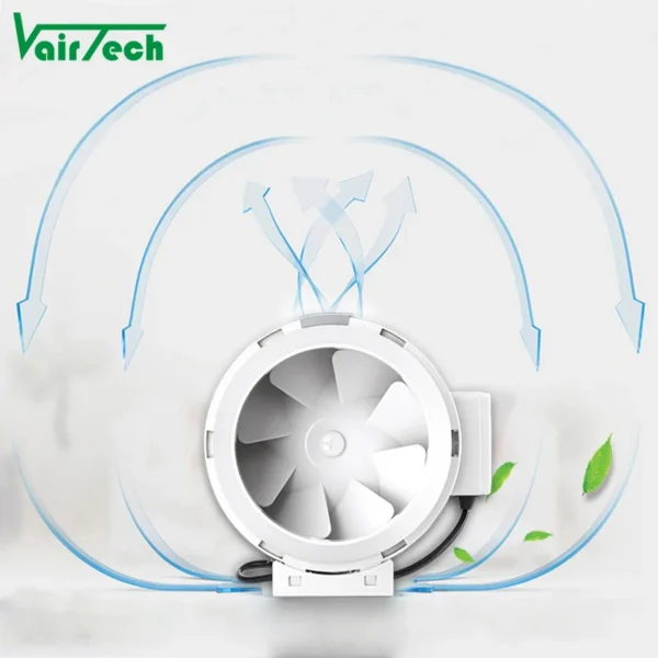 Inline Duct Fan, 220V, 48 - view 6