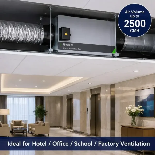 Inline Duct Fan, 220V, Ceiling - view 6