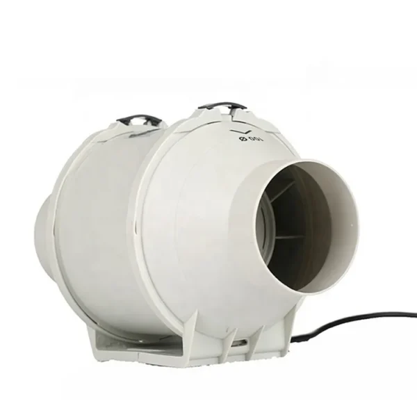 Inline Duct Fan, 220V, Plastic