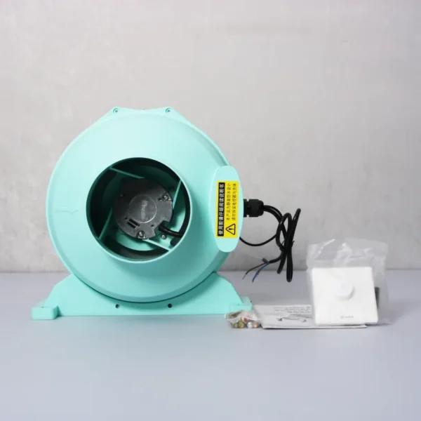 Inline Duct Fan, 220V, Plastic - view 3