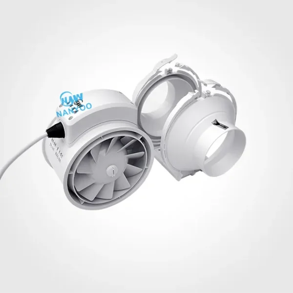 Inline Duct Fan, 220VAC 50Hz, 25-120W - view 4