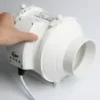Inline Duct Fan, 220VAC 50Hz, 25-120W - view 6