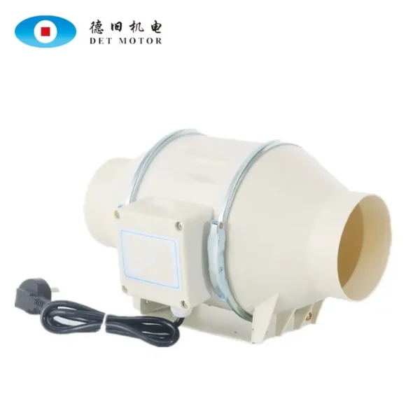 Inline Duct Fan, 230, Corded Electric - view 5