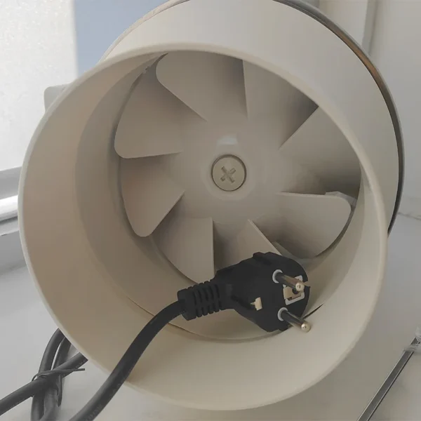 Inline Duct Fan, 250mm, Axial, 110V/220V - view 4