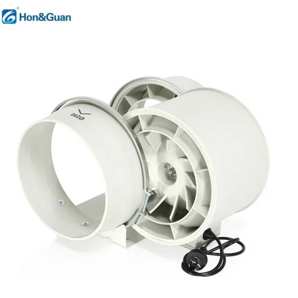 Inline Duct Fan, 3000RPM, 100-240v, 1650m³ - view 3