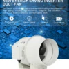 Inline Duct Fan, 315mm, EC 100V-240V, 2206m³ - view 5