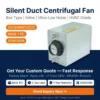 Inline Duct Fan, 380 V, Carbon Steel - view 6