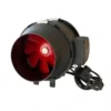Inline Duct Fan, 390, CFM, HVAC - view 2