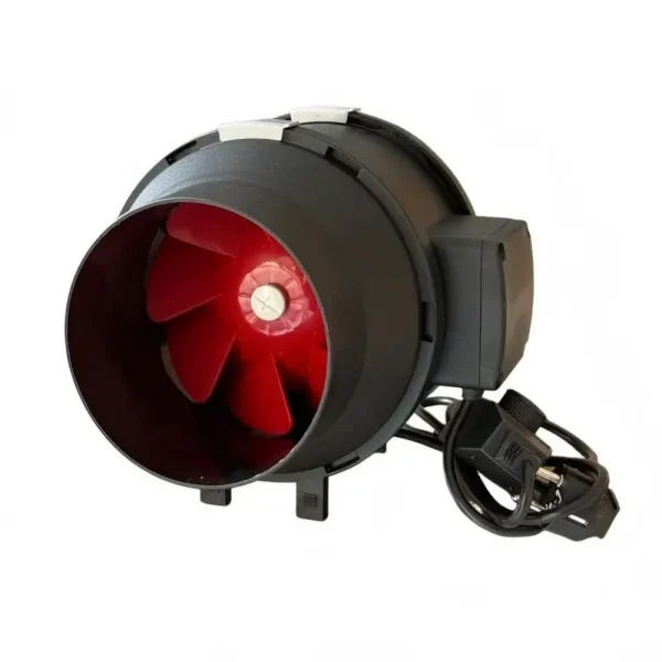 Inline Duct Fan, 390, CFM, HVAC - view 2