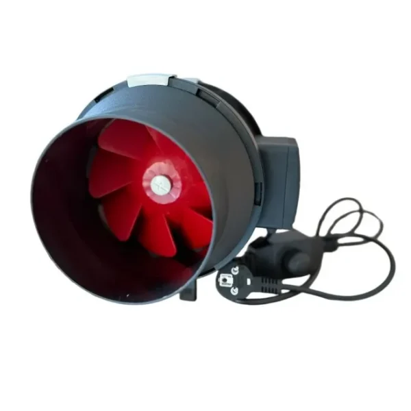 Inline Duct Fan, 390, CFM, HVAC - view 3