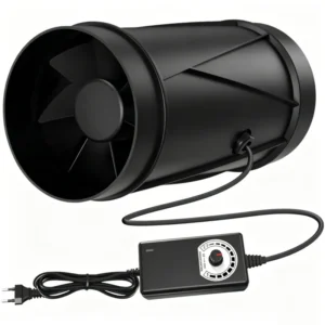 Inline Duct Fan, 4", 221m³/h, Plastic