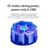 Inline Duct Fan, 4", 221m³/h - view 3