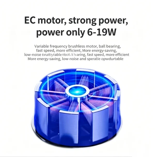 Inline Duct Fan, 4", 221m³/h - view 3