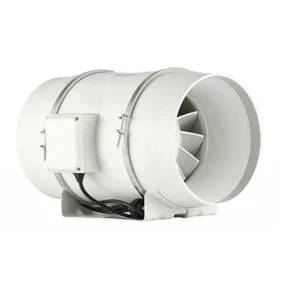 Inline Duct Fan, 4", 240V, Electric
